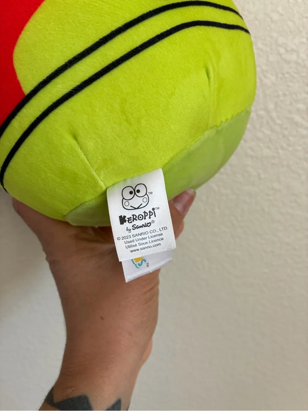 Squishmallows Sanrio Tokyo Speed Keroppi Plush 8-inch